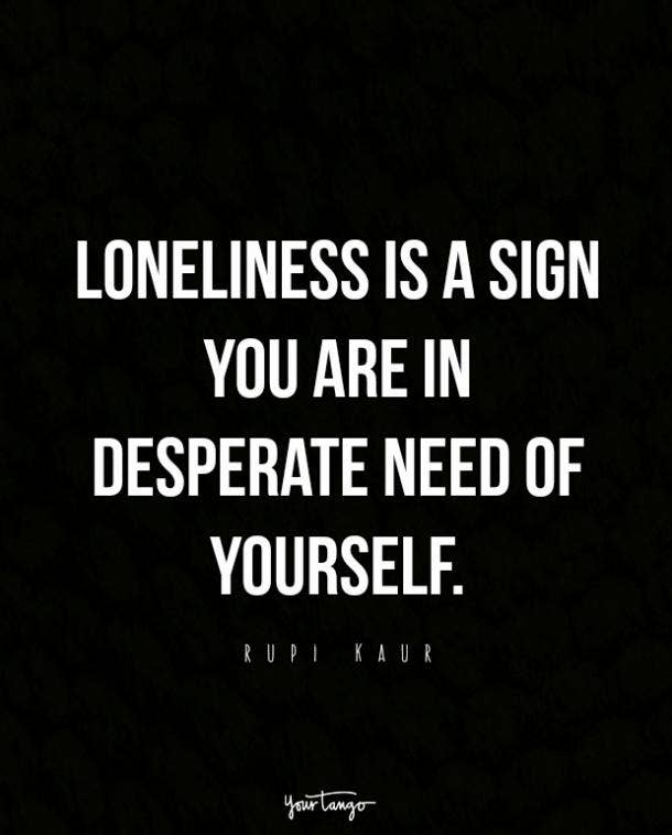 Feeling unloved and lonely